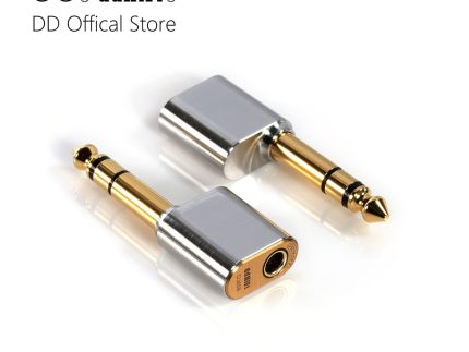 DD ddHiFi DJ65B 6.35mm Male to 4.4mm Female Audio Adapter for Desktop Amplifier