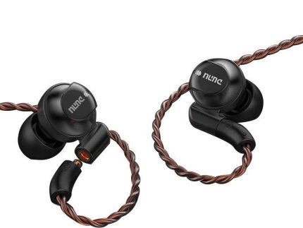DUNU DK4001 HiFi Audio Hi-Res Beryllium PVD 5 Driver Hybrid Earphone