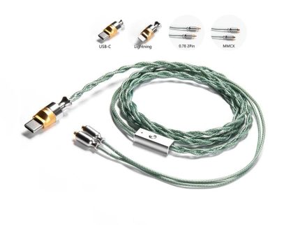 DD ddHiFi M120B All-in-one USB-C & Lightning Earphone Upgrade Cable in MMCX & 0.78