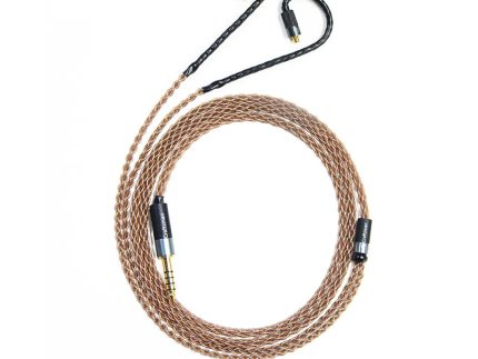 GUCraftsman 6N Single Crystal Copper MMCX Earphone Cables For SHURE SE846 Xelento Remote T8iE T9iE DK3001Pro UE900S