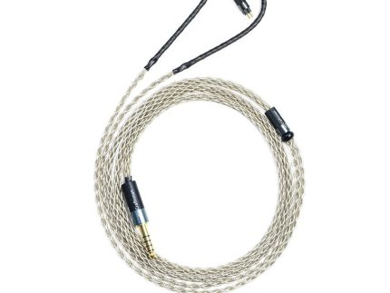 GUCraftsman 6N Single Crystal Silver 0.78mm Earphone Cables For A12t/U12 A18 TIA Oriolus RE2000PRO iSINE20