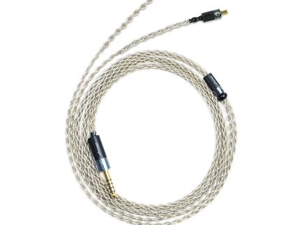 GUCraftsman 6N Single Crystal Silver Earphone Cables For Audio Technica CM2000Ti CK2000Ti CKR90is CKR100is CKR1100