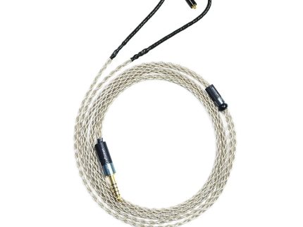GUCraftsman 6N Single Crystal Silver Earphone Cables For W40 W60 W80 AMpro10 AMpro20 AMpro30 UM30PRO UM50 UM50PRO