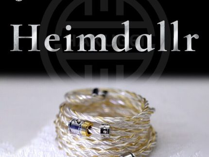 HAKUGEI Heimdallr Gold Plated 6N Pure Silver Hybrid Earphone Cable 2.5 3.5 4.4 - 0.78 2Pin / MMCX