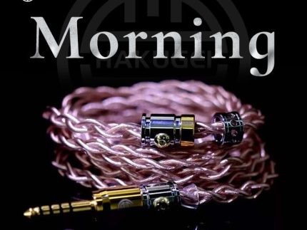 HAKUGEI Morning Litz Silver Plated 6NOCC & Litz 6NOCC Hybrid Earphone Cable 4.4 3.5 2.5 - 0.78 MMCX