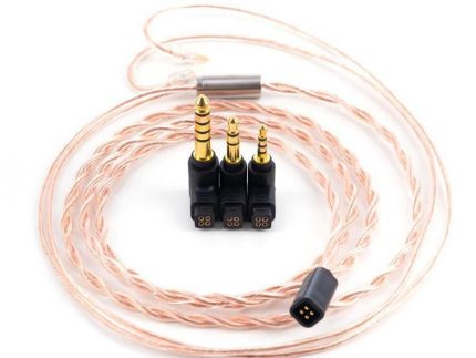 Moondrop PCC Coaxial OCC Copper Wire 6N Pure Single Crystal Cable