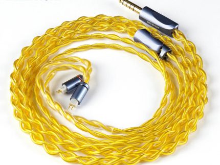 NiceHCK AuKing Flagship 7N OCC 4N Gold-Plated HiFi In-Ear Earphone Cable