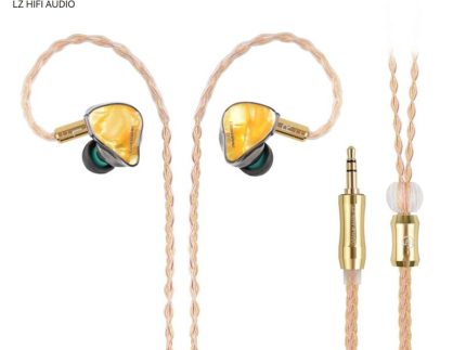 LZ A2 PRO 1 Dynamic+2 Knowles BA Hybrid 3 Driver HIFI Earphone