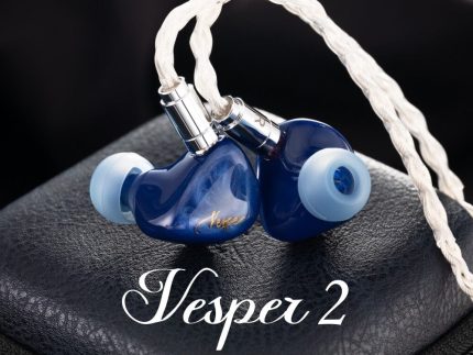 QoA Vesper2 / Vesper 2 1DD+1 Knowles BA Hybrid Driver In-Ear Earphone Monitor