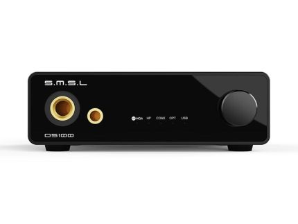 SMSL DS100 DS43131 Decoder Chip DSD512 Coaxial Headphone Amplifier