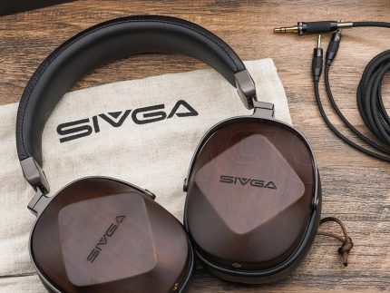 SIVGA Oriole Classic Fashionable Closed Back Rosewood HiFi Headphone