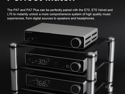 TOPPING E70 Velvet DAC + L70 HPA + PA7 / PA7 Plus AMP + XLR Cable Combo