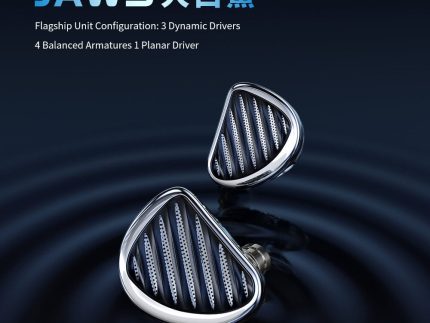 TRN JAWS 3DD+4BA+1PD Driver In-Ear Earphones