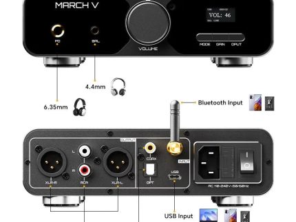 TempoTec MARCH V / M5 USB Bluetooth DAC & Headphone AMP